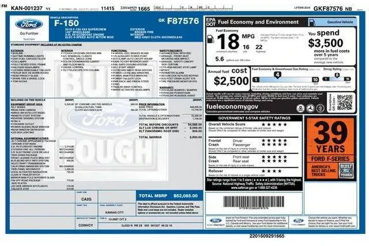 $22995 : Ford F-150 2016 4x4 XLT 4dr image 9