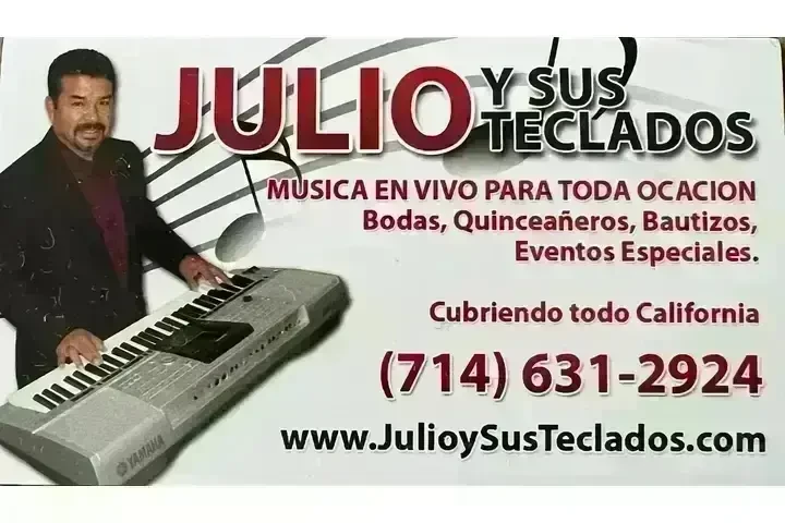 JULIO Y SUS TECLADOS $160/HORA image 3