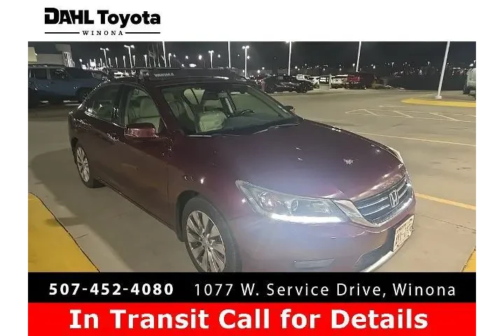 $12598 : Honda Accord 2014 EX-L V6 4d image 1