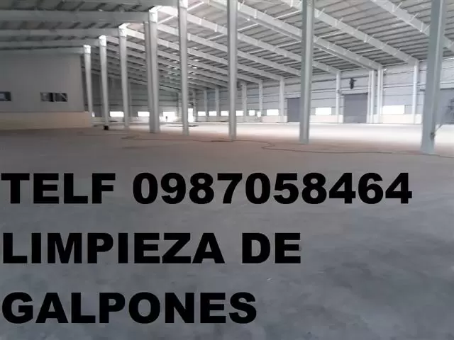 LIMPIEZA DE GALPONES Calderón image 1