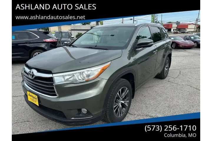 $18500 : 2016 Highlander XLE image 1