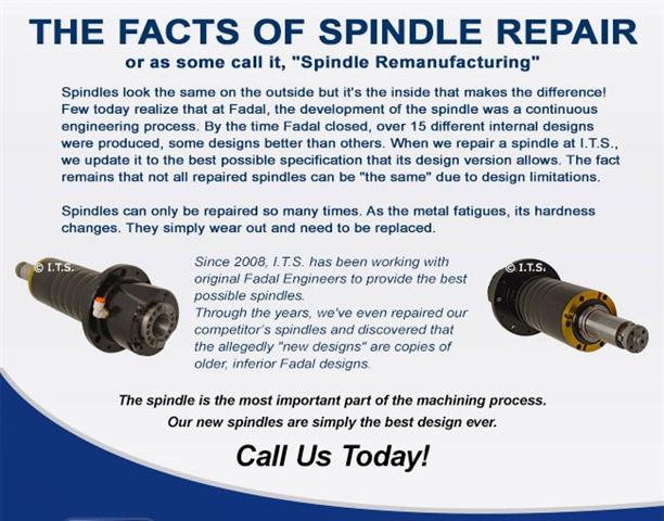 Spindle repair software image 1