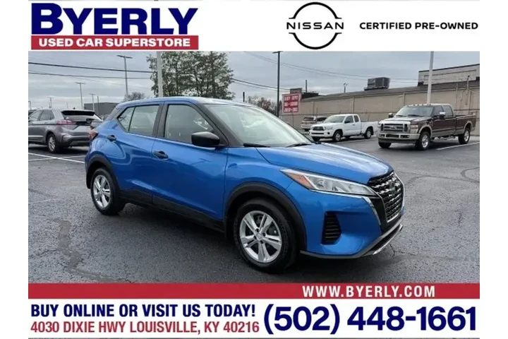 $17996 : Nissan Kicks 2024 S 4dr Cros image 1