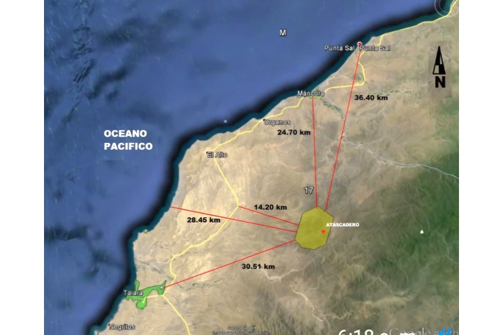 Alquilo 5 551 hectares Piura image 1