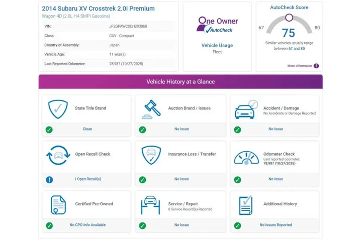 $13972 : 2014 XV Crosstrek 2.0i Premium image 3