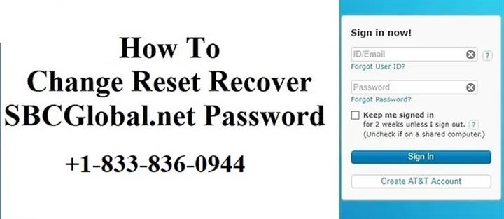 Reset SBCGlobal Email Password image 1