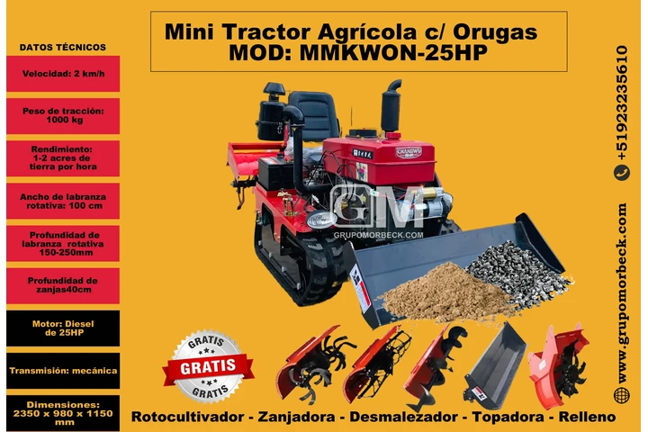 $1 : Mini Tractores 20 a 70 HP image 1