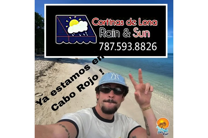 Cortinas de lona Rain and sun image 5