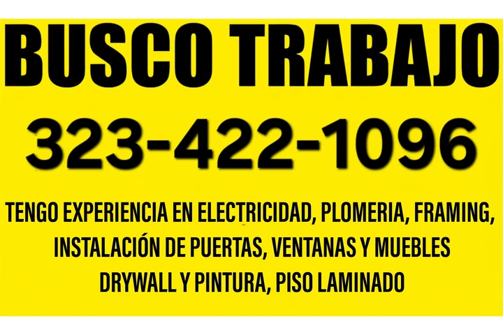 BUSCO TRABAJAR EN CONSTRUCCION image 1