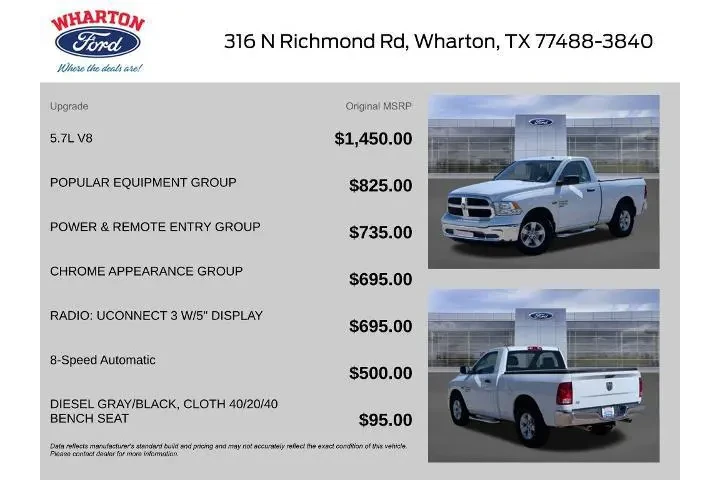 $20991 : Ram 1500 Classic 2019 4x2 Tr image 2