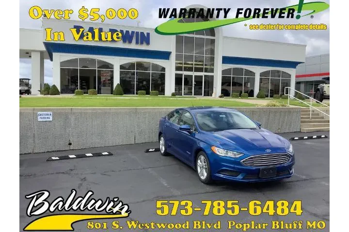 $19950 : Ford Fusion Hybrid 2018 S 4d image 1