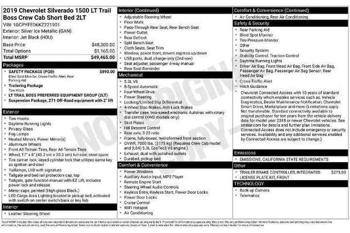 $35600 : Chevrolet Silverado 1500 201 image 3