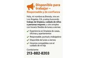Busco empleo en Los Angeles