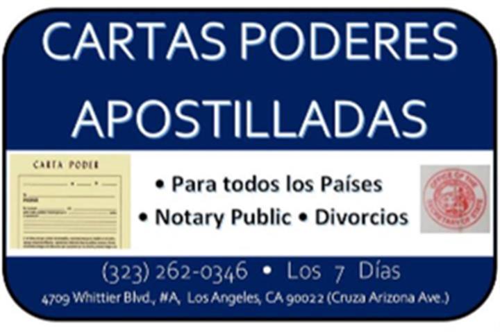 █►📌CARTAS PODER► APOSTILLADOS image 1