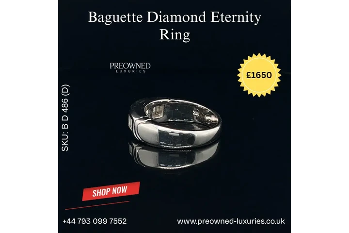 Stunning Baguette Diamond Ring image 3