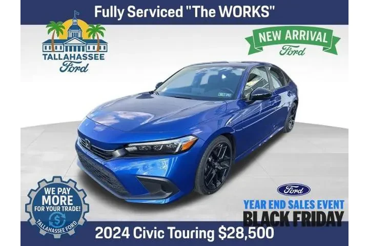 $26981 : Honda Civic 2024 Touring 4dr image 1