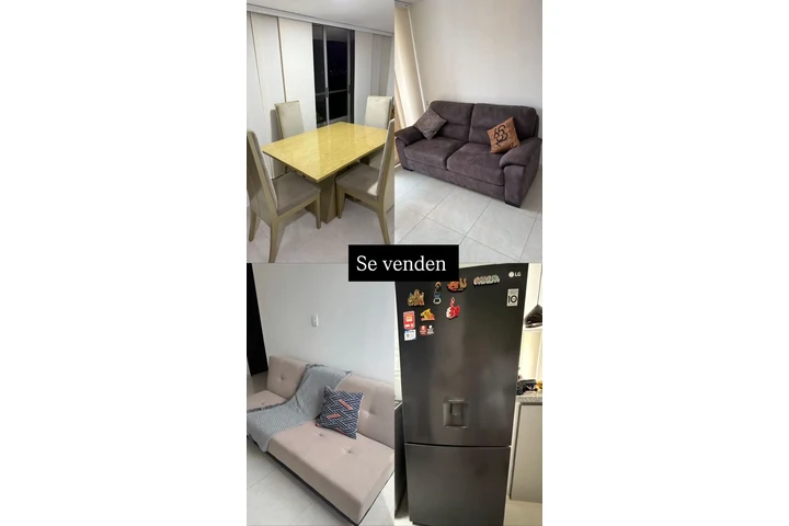 Comedor, nevera, sofá image 1
