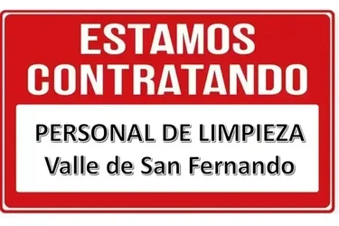 PERSONA para LIMPIEZA VALLE SF en Los Angeles