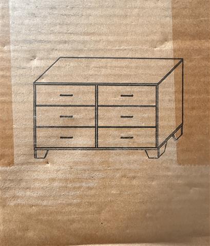 $85 : Cómoda / Chest of 6 drawers image 5