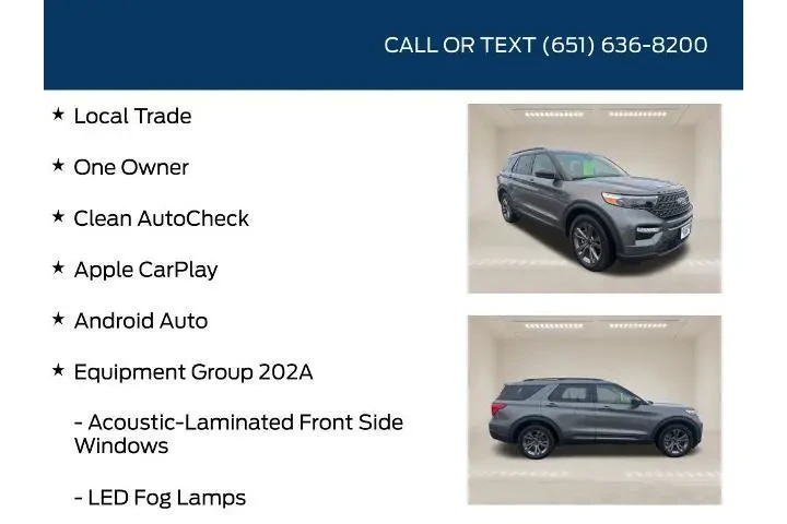 $33798 : Ford Explorer 2023 AWD XLT 4 image 5