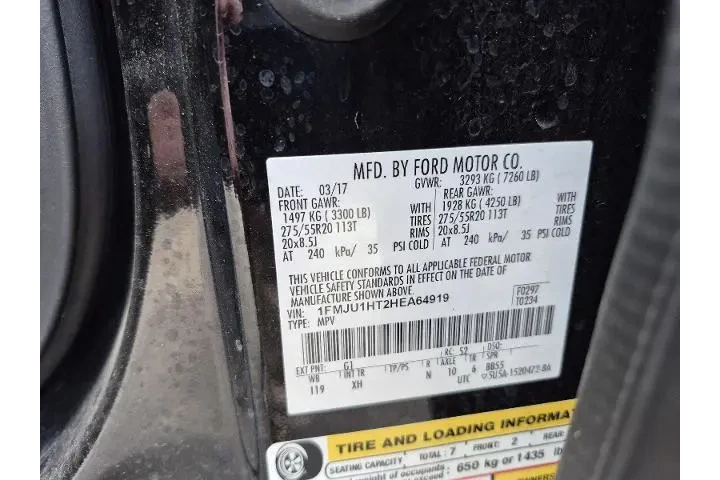 $21591 : Ford Expedition 2017 4x2 XLT image 6