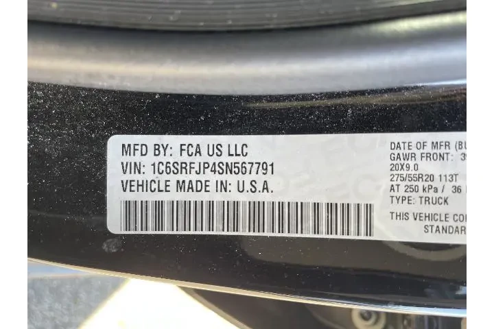 $38450 : Ram 1500 2025 4x4 Laramie 4d image 5