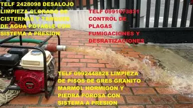 LIMPIEZA D CISTERNAS Y TANQUES image 1