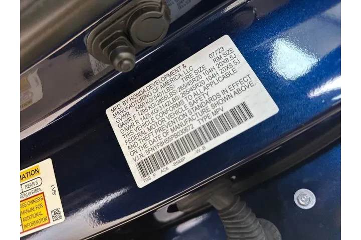 $27636 : Honda Passport 2023 AWD EX-L image 10