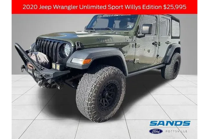 $25995 : Jeep Wrangler Unlimited 2020 image 1