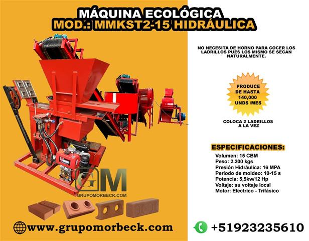 Máquina de ladrillo Ecológica image 5