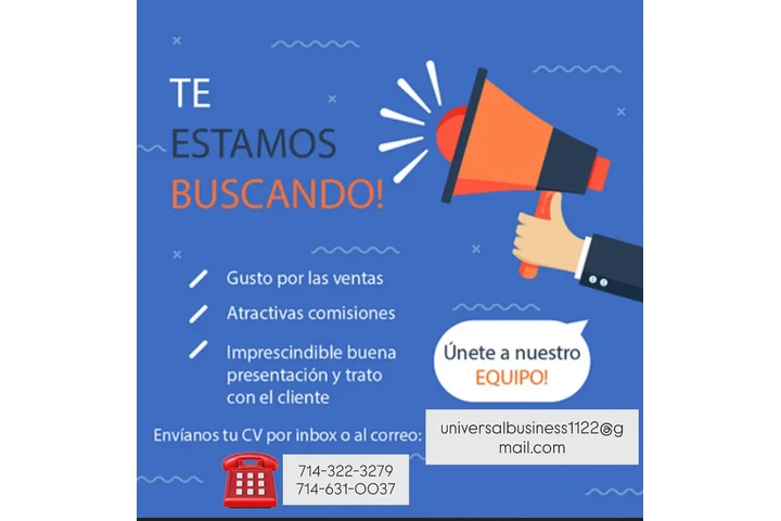 ESTAMOS CONTRATANDO image 1