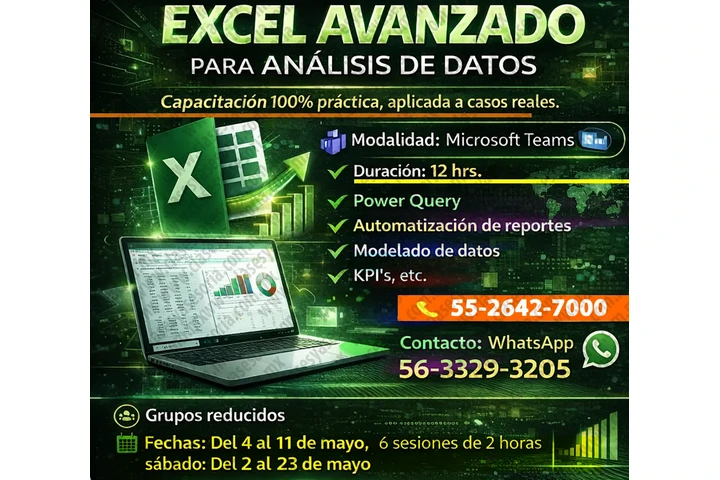 CURSOS de EXCEL a DOMICILIO image 1