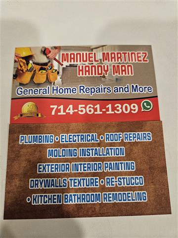 Handy man Manuel Martinez image 1