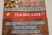 Handy man Manuel Martinez en Orange County