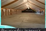 Carpas con telas toro mecánico en Los Angeles