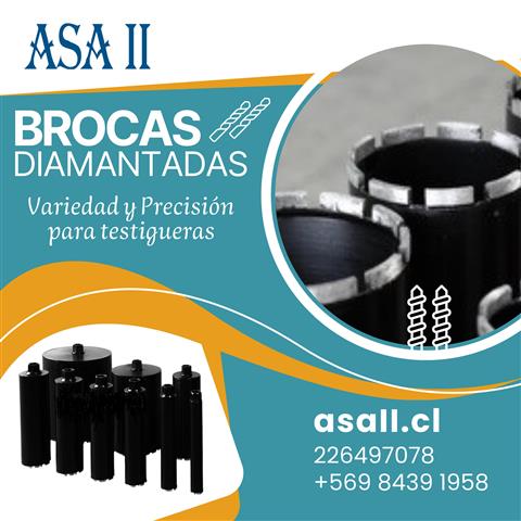 $111111111111 : BROCAS DIAMANTADAS PARA TESTIG image 1