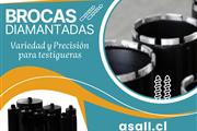 BROCAS DIAMANTADAS PARA TESTIG en Santiago