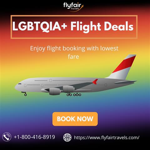 Cheap LGBTQIA+ Flight deals. image 1
