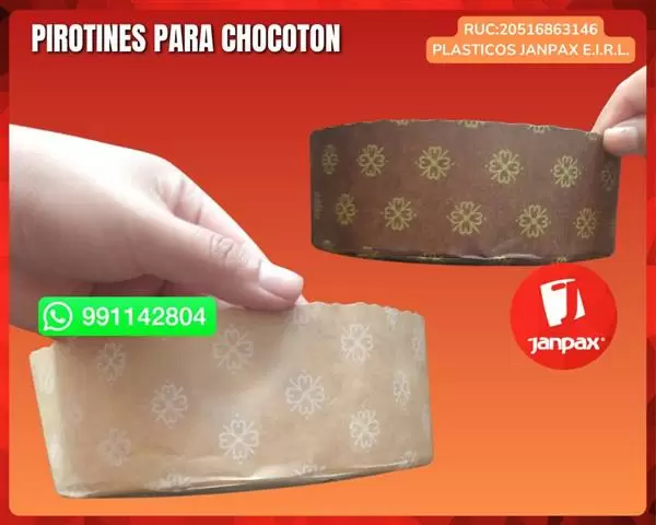 $90 : PIROTINES PARA CHOCOTON image 3