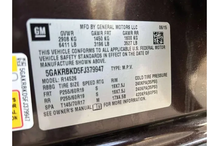 $11999 : 2015 BUICK ENCLAVELEATHER SPO image 3