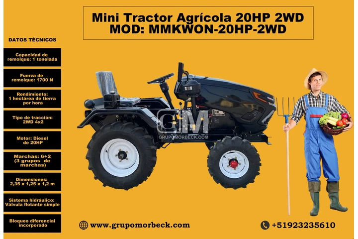 $1 : Mini Tractores 20 a 70 HP image 4