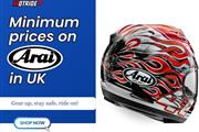 Minimum prices on Arai Helmets