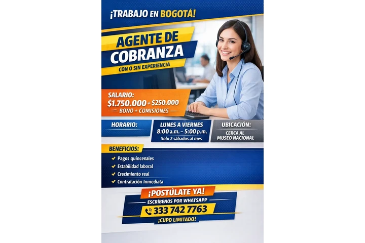 ASESOR DE COBRANZA image 1