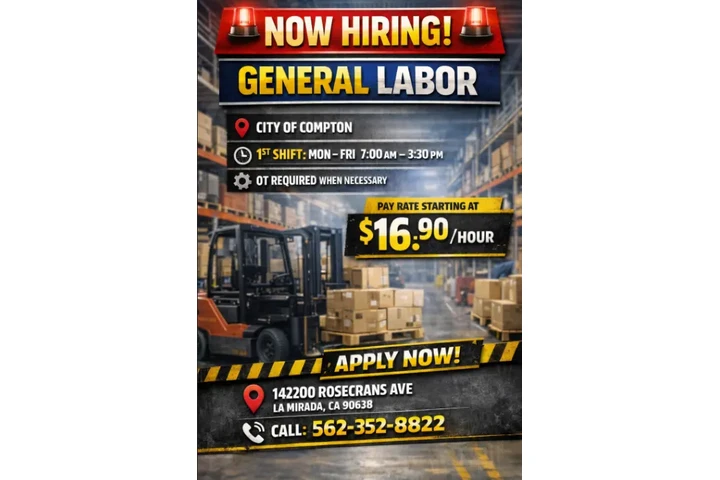 Now Hiring Estamos Contratando image 1