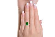 Buy Emerald Cut Prong Set Ring en Jersey City