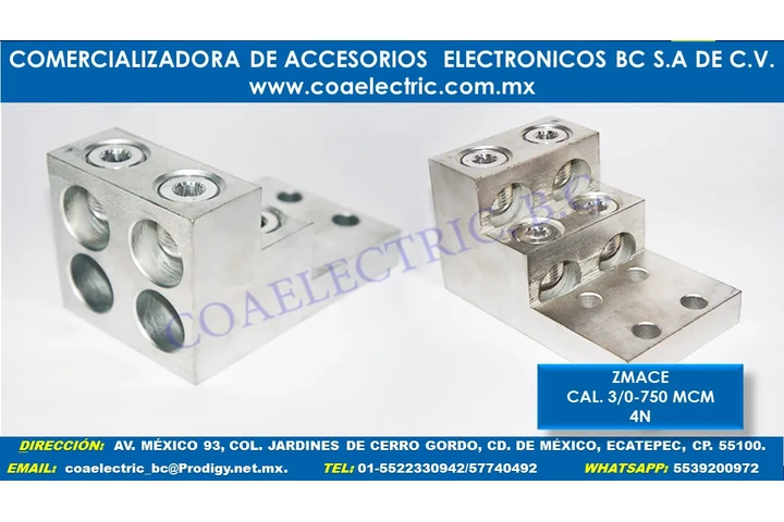 ZAPATA DE 4 CABLES ESC CAL.600 image 5