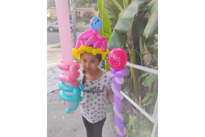 Pinta caritas, globos infantil image 3