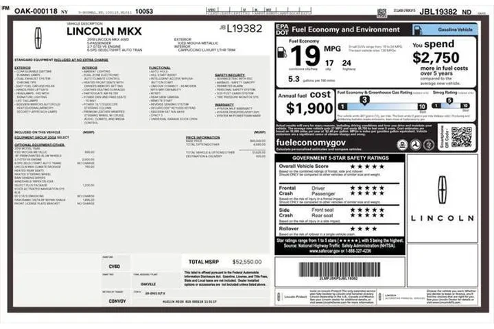 $19995 : Lincoln MKX 2018 AWD Select image 5