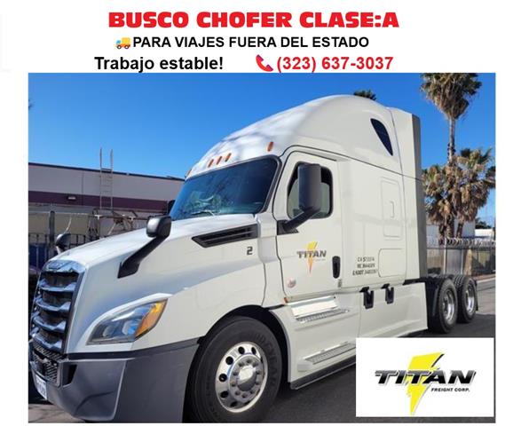 🚚BUSCO CHOFER CLASE A (OTR)🚚 image 1