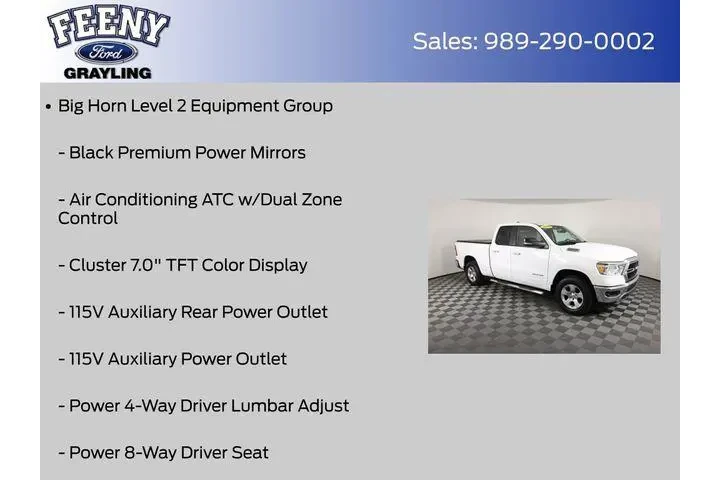 $25612 : Ram 1500 2020 4x4 Big Horn 4 image 8